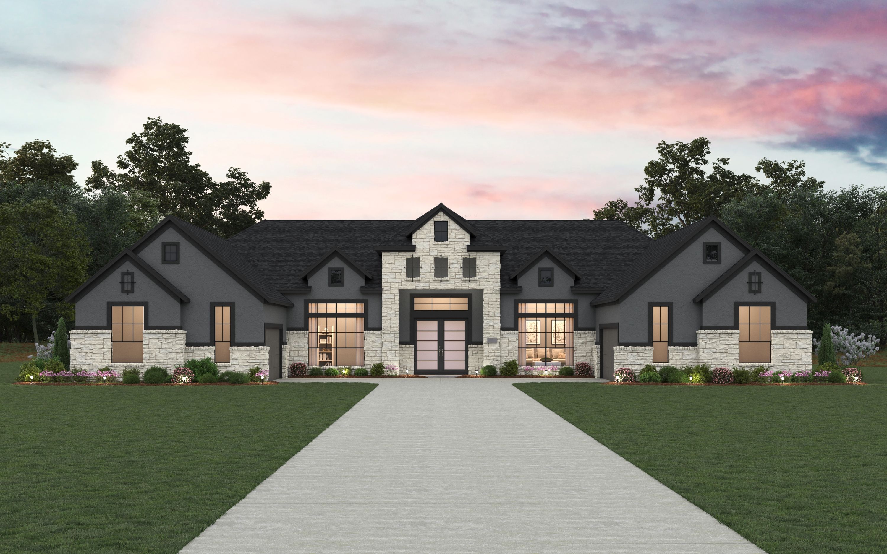 casa en Feathergrass por Chesmar Homes