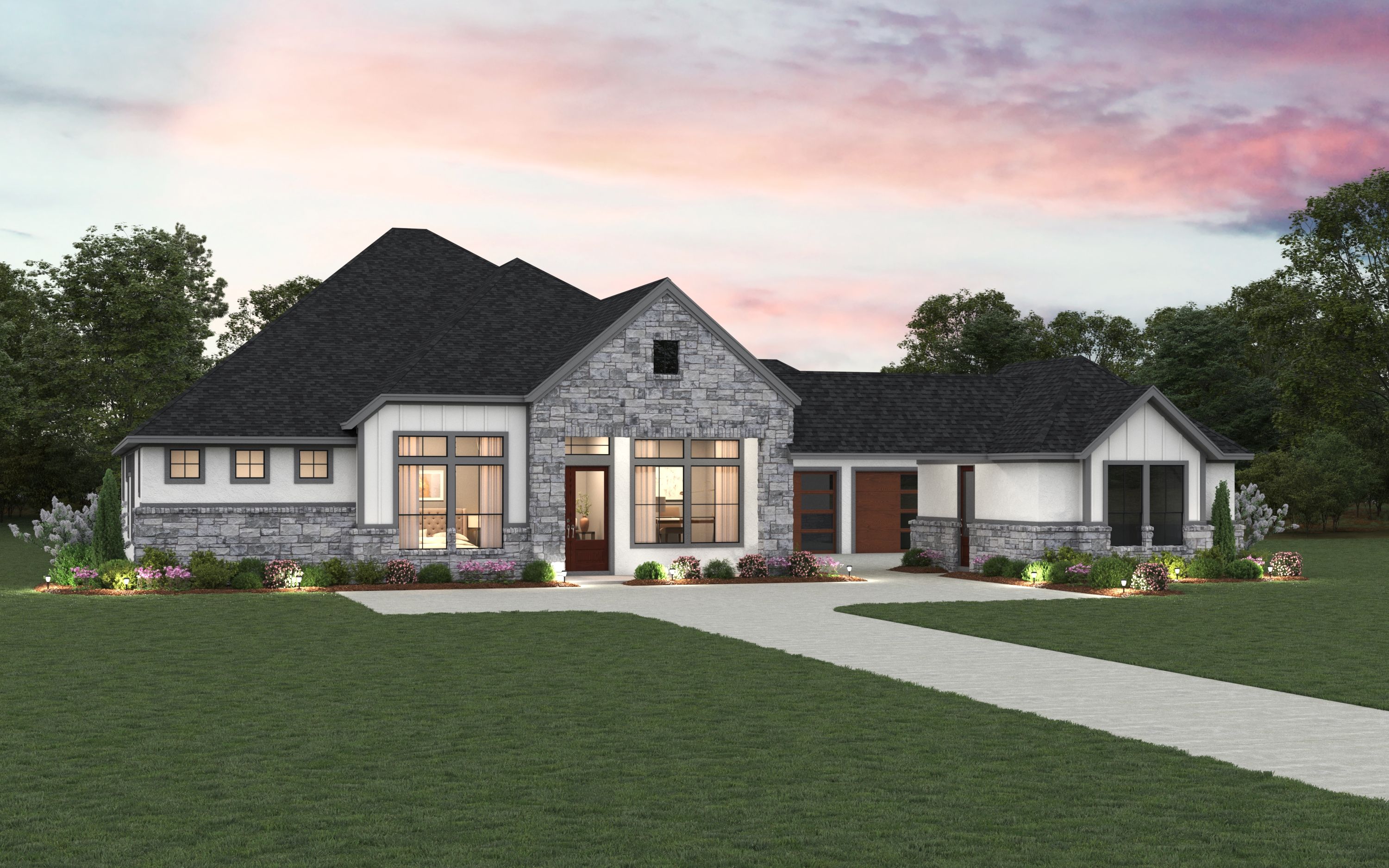 casa en Feathergrass por Chesmar Homes