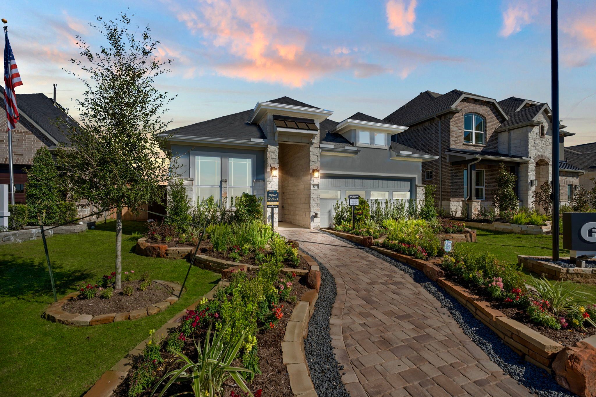 casa en Brookewater por Chesmar Homes