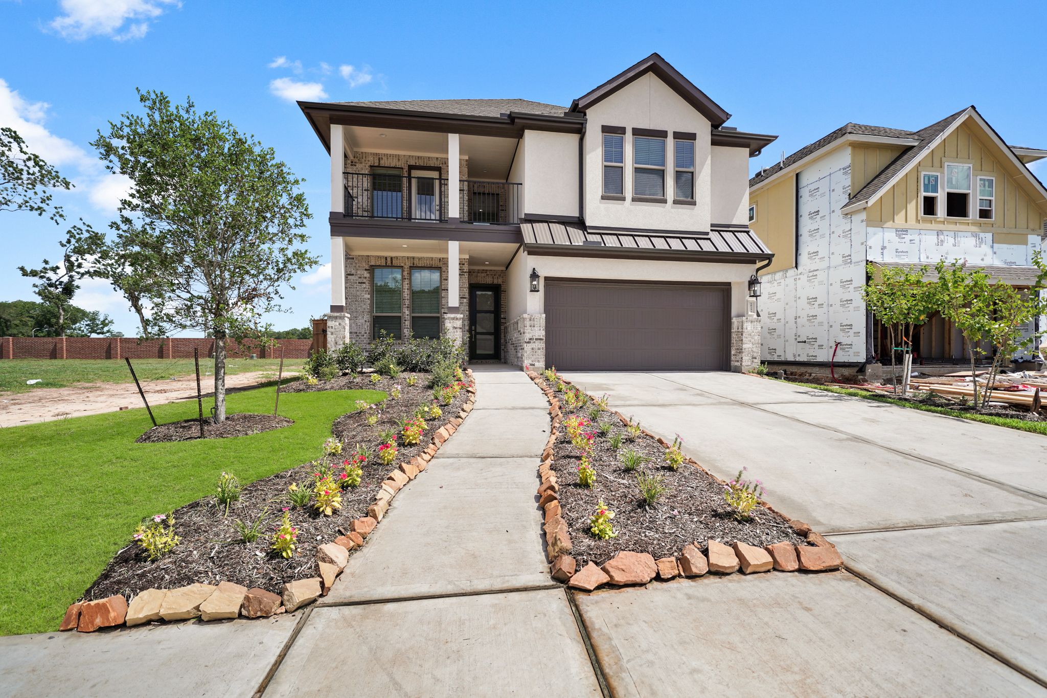 Brookewater por Chesmar Homes en Houston Texas