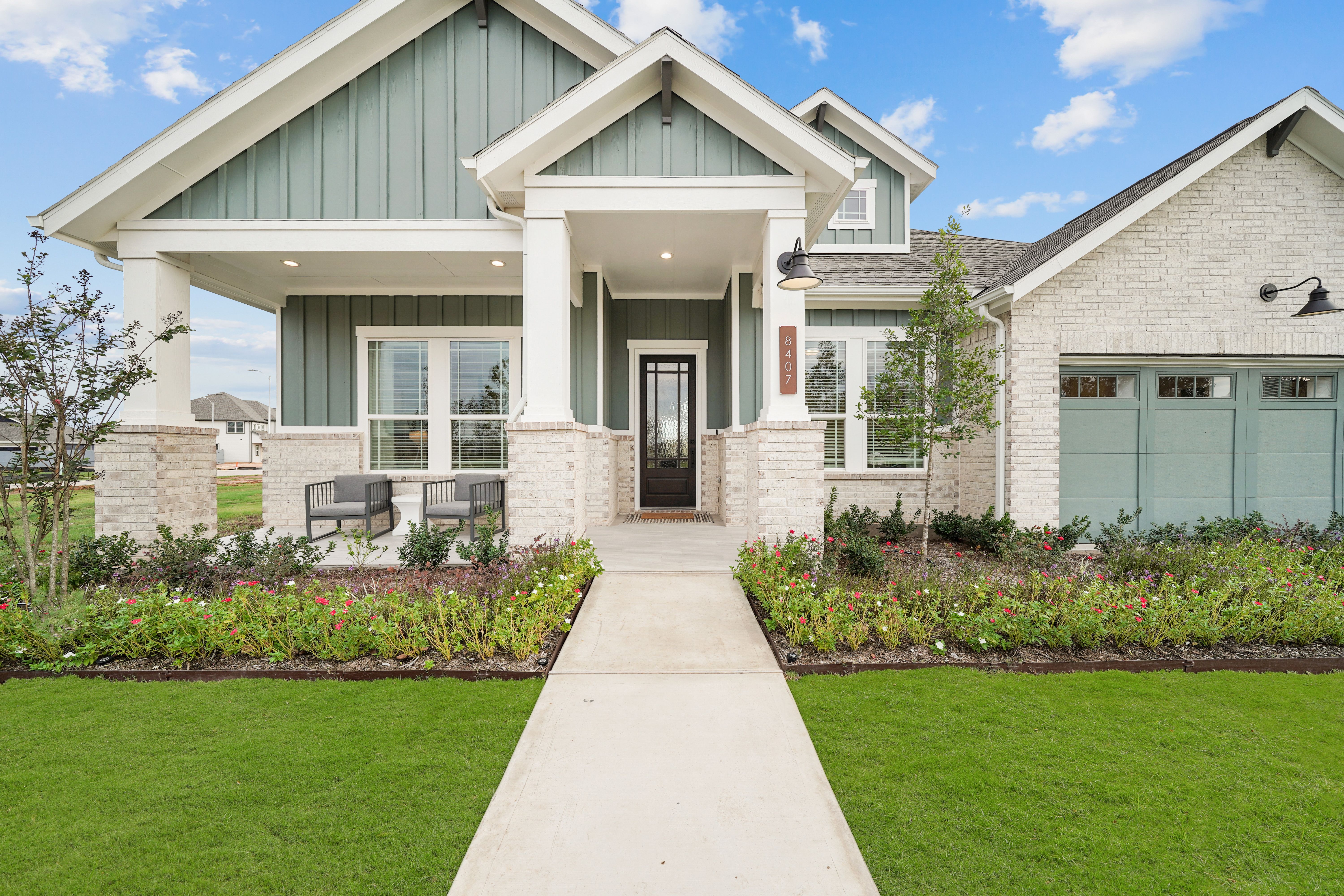 Fulshear Lakes por Chesmar Homes en Houston Texas