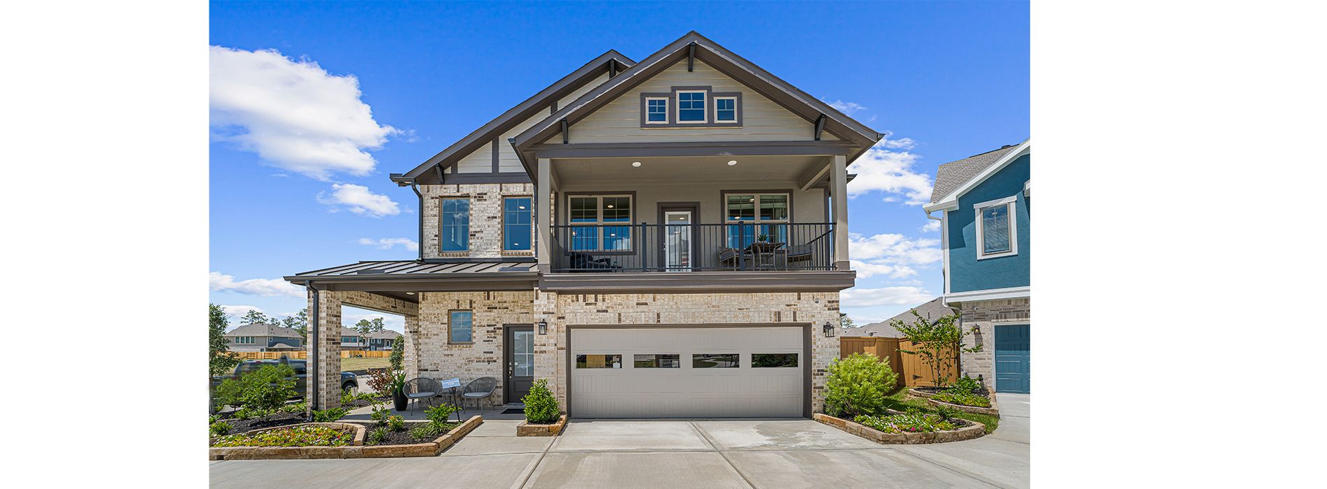 Storybrooke - Courtyard Collection - Balmoral: Humble, Texas - Chesmar Homes