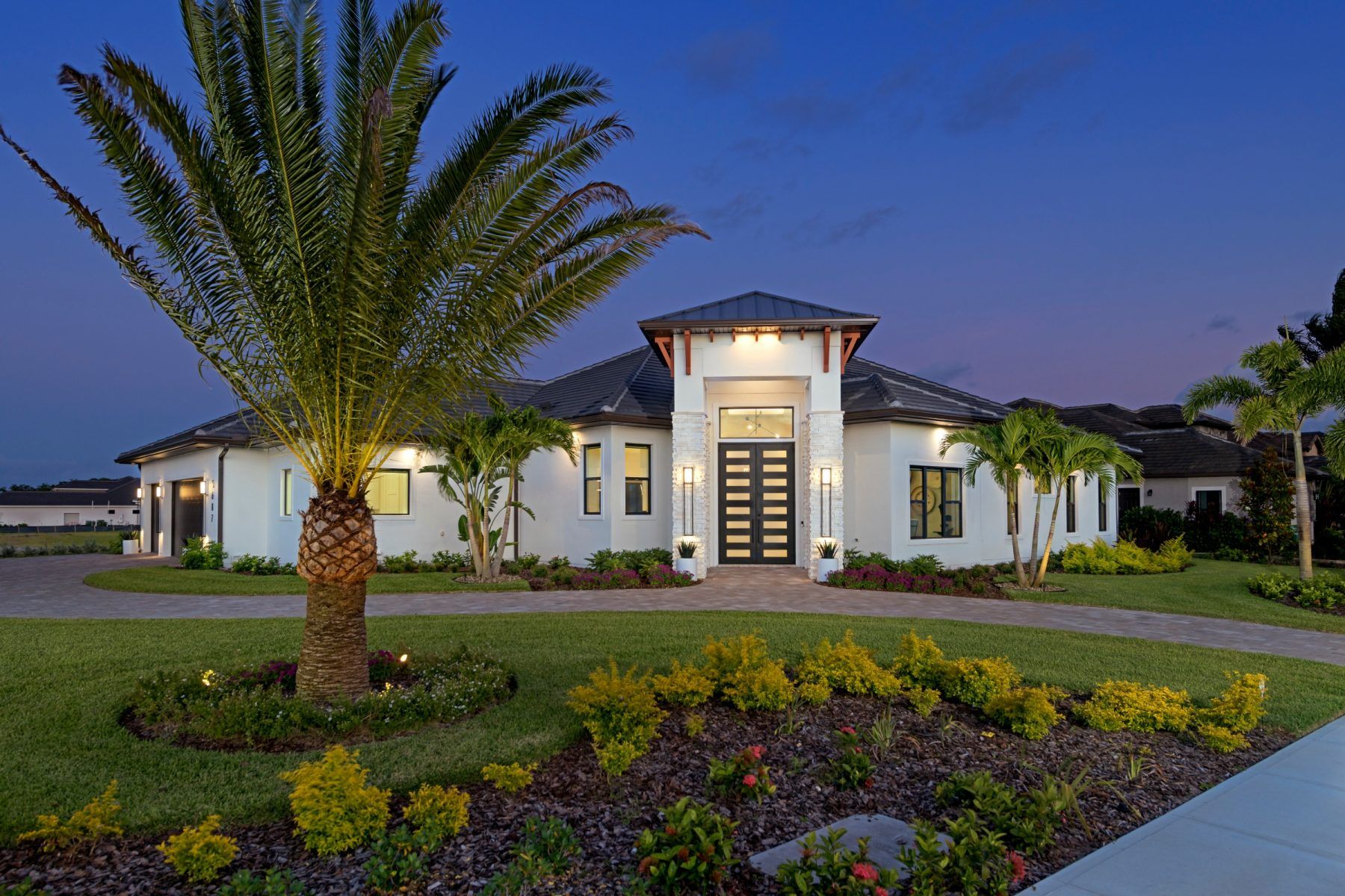 Casa bella por Christopher Burton Homes en Melbourne Florida