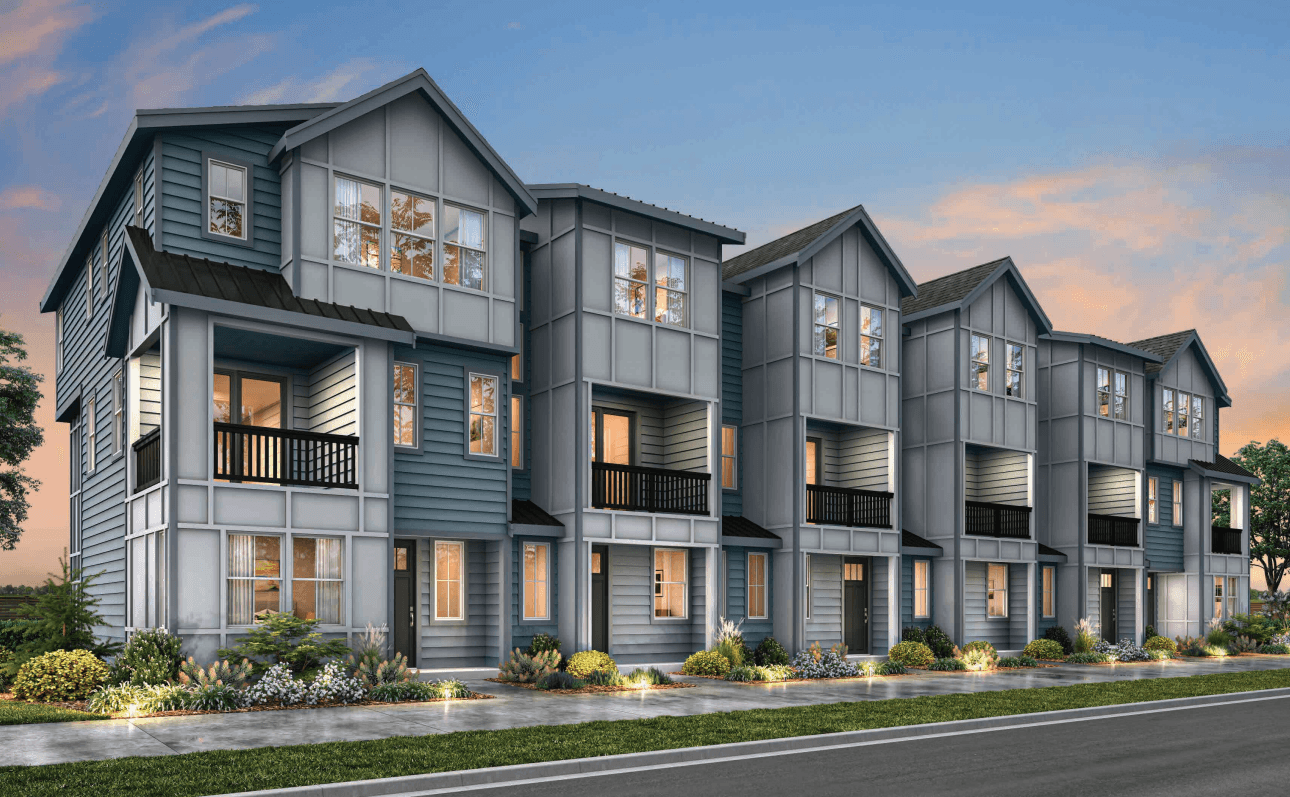Village Towns por Conner Homes en Seattle-Bellevue Washington