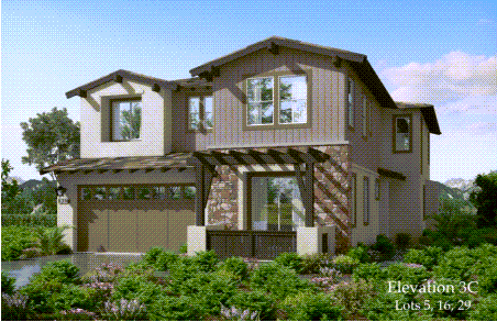 Residence 3 - Summit Estates: La Mesa, California - Cornerstone Communities