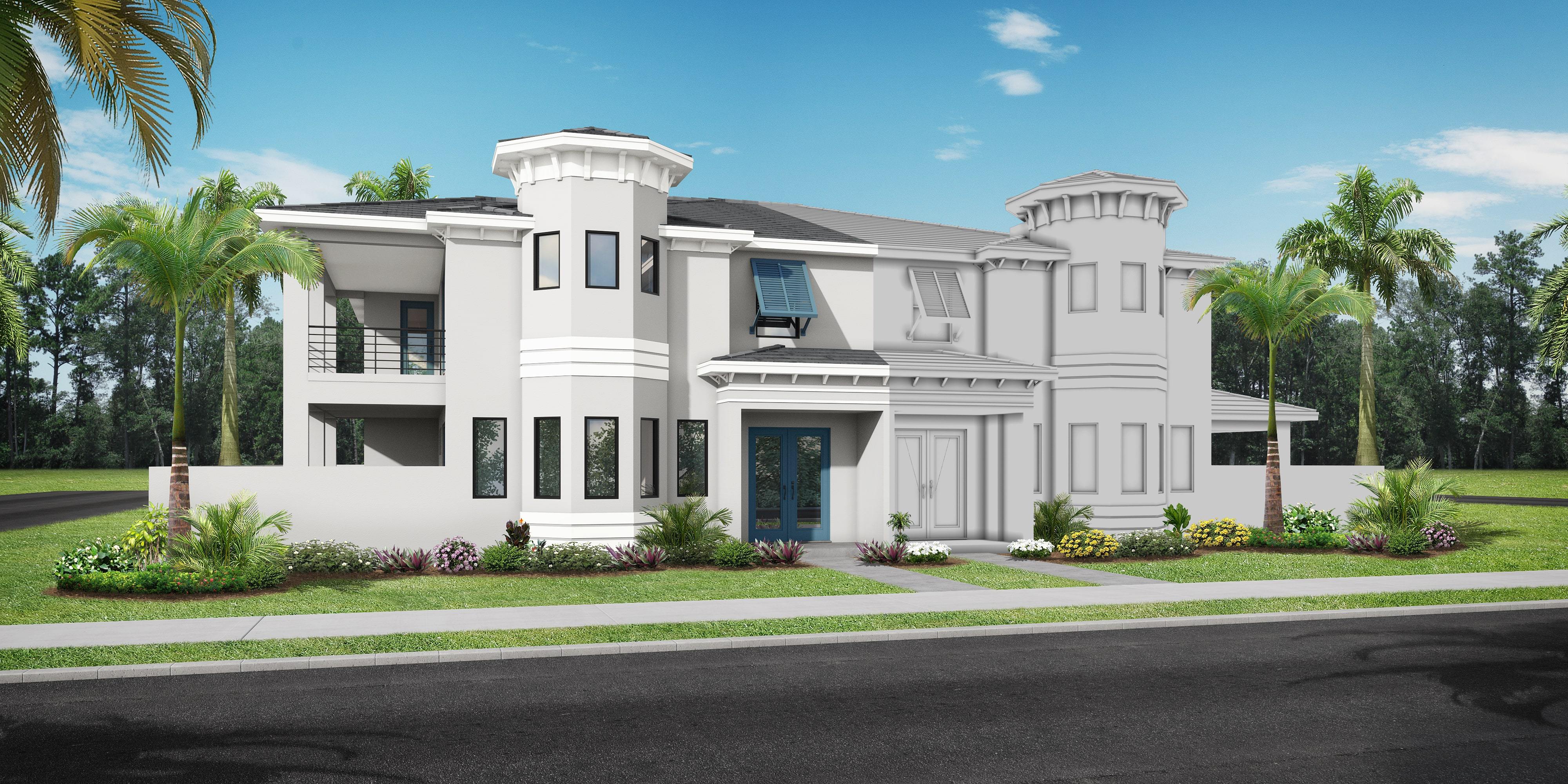 Sabal Palm - Aqua Townhomes: Bradenton, Florida - Medallion Home