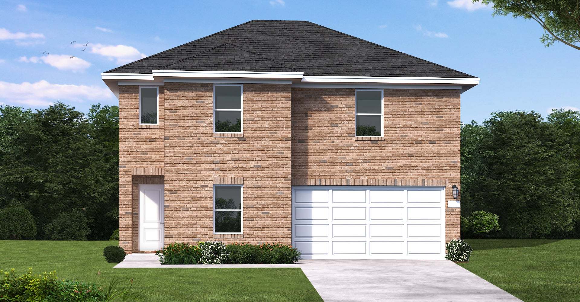 Moore - Riverbend at Double Eagle: Cedar Creek, Texas - Coventry Homes