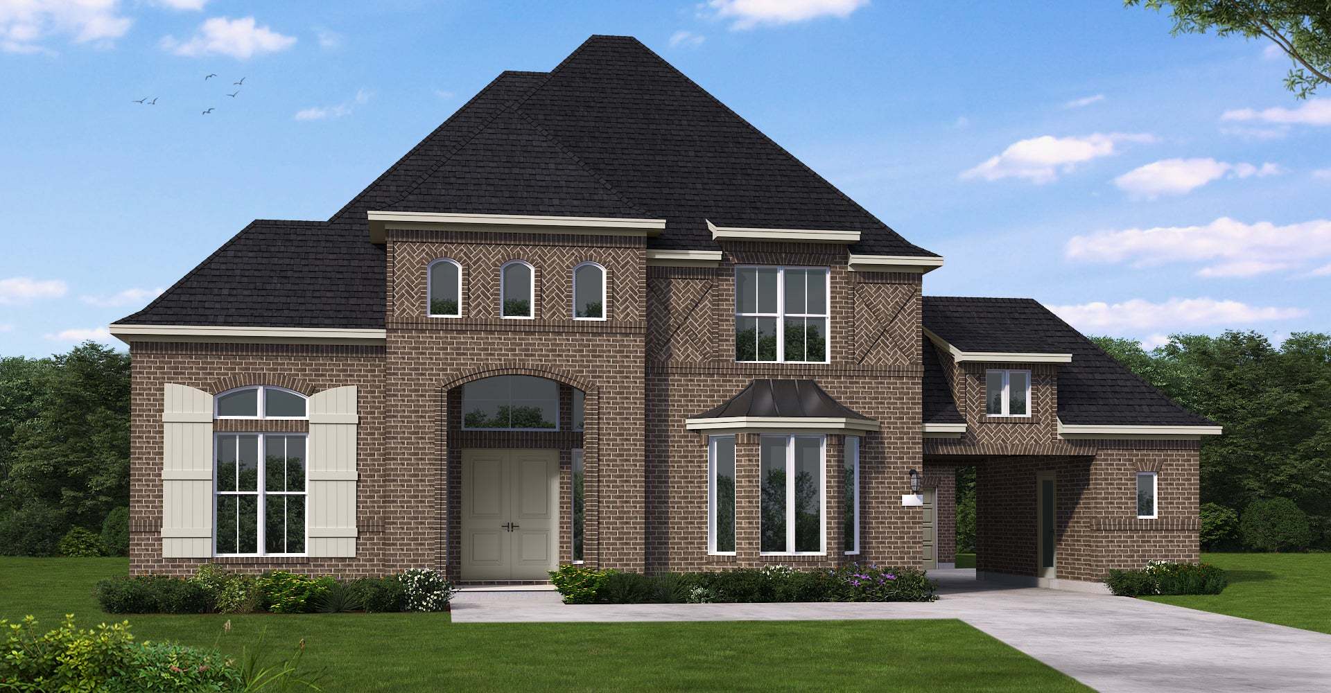 Roxton - Dunham Pointe: Cypress, Texas - Coventry Homes