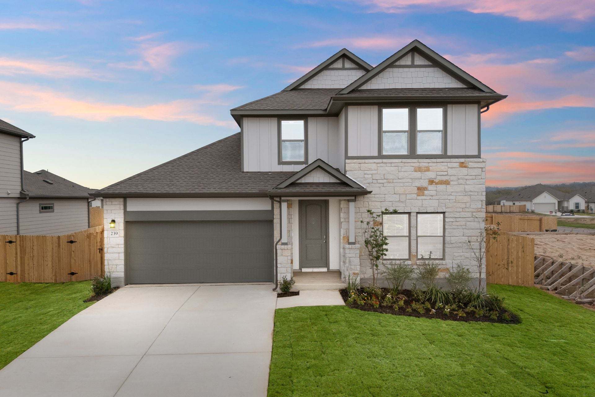 Martin - Riverbend at Double Eagle: Cedar Creek, Texas - Coventry Homes