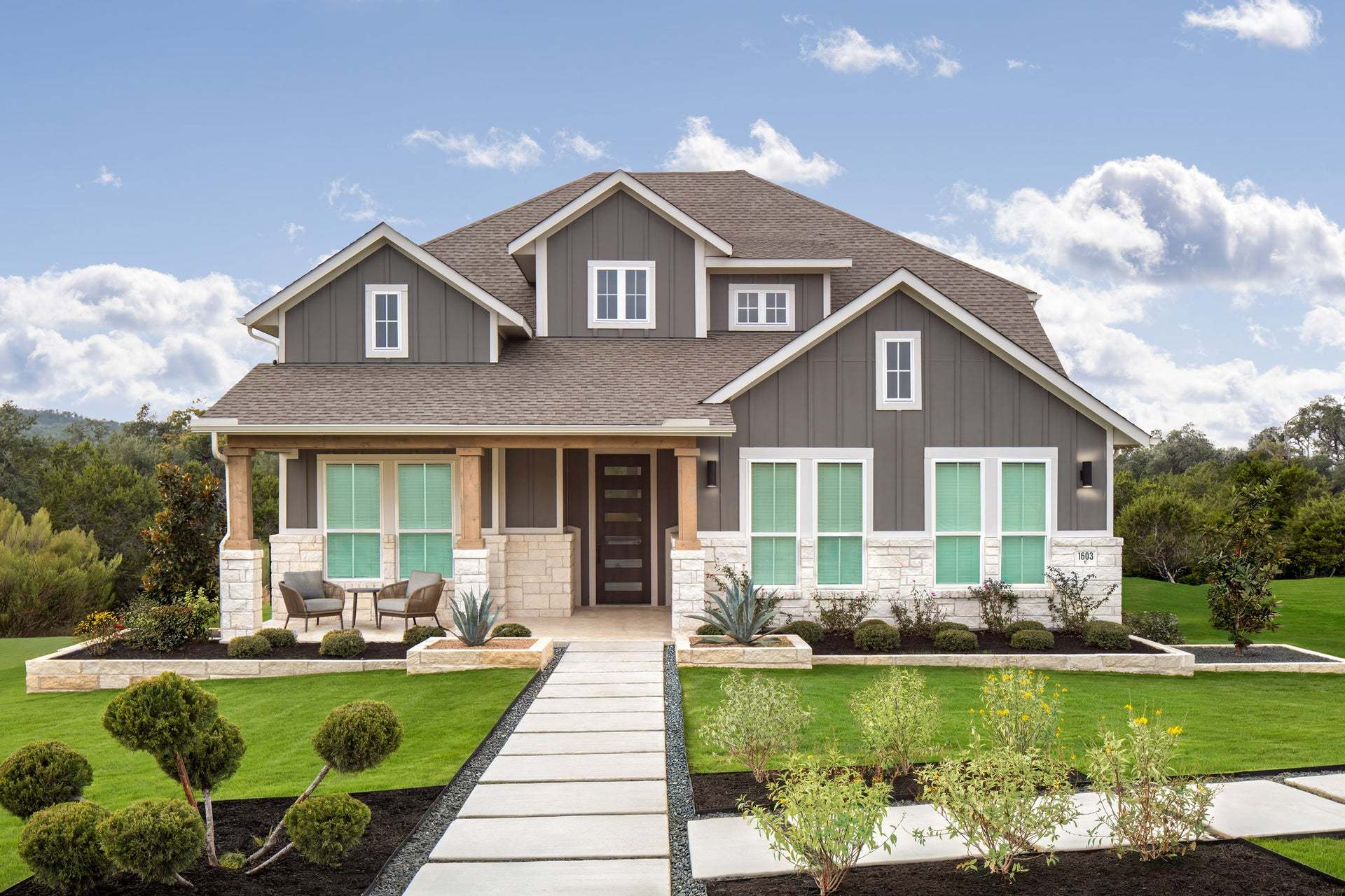 Headwaters por Coventry Homes en Austin Texas