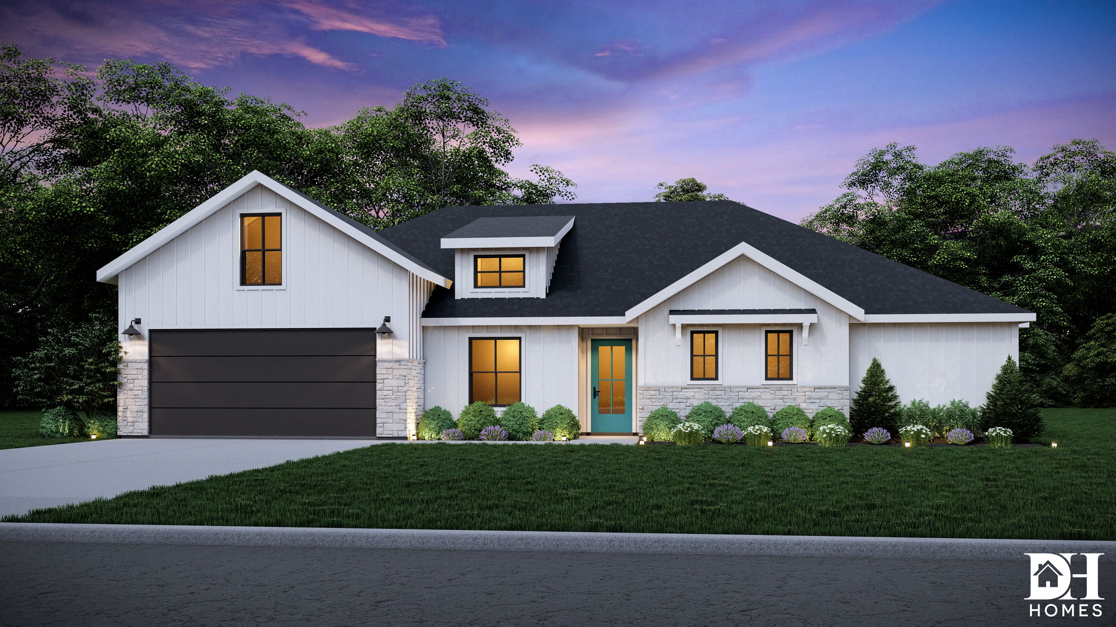 The Bonham II - New Homes in Lago Vista: Lago Vista, Texas - DH Homes