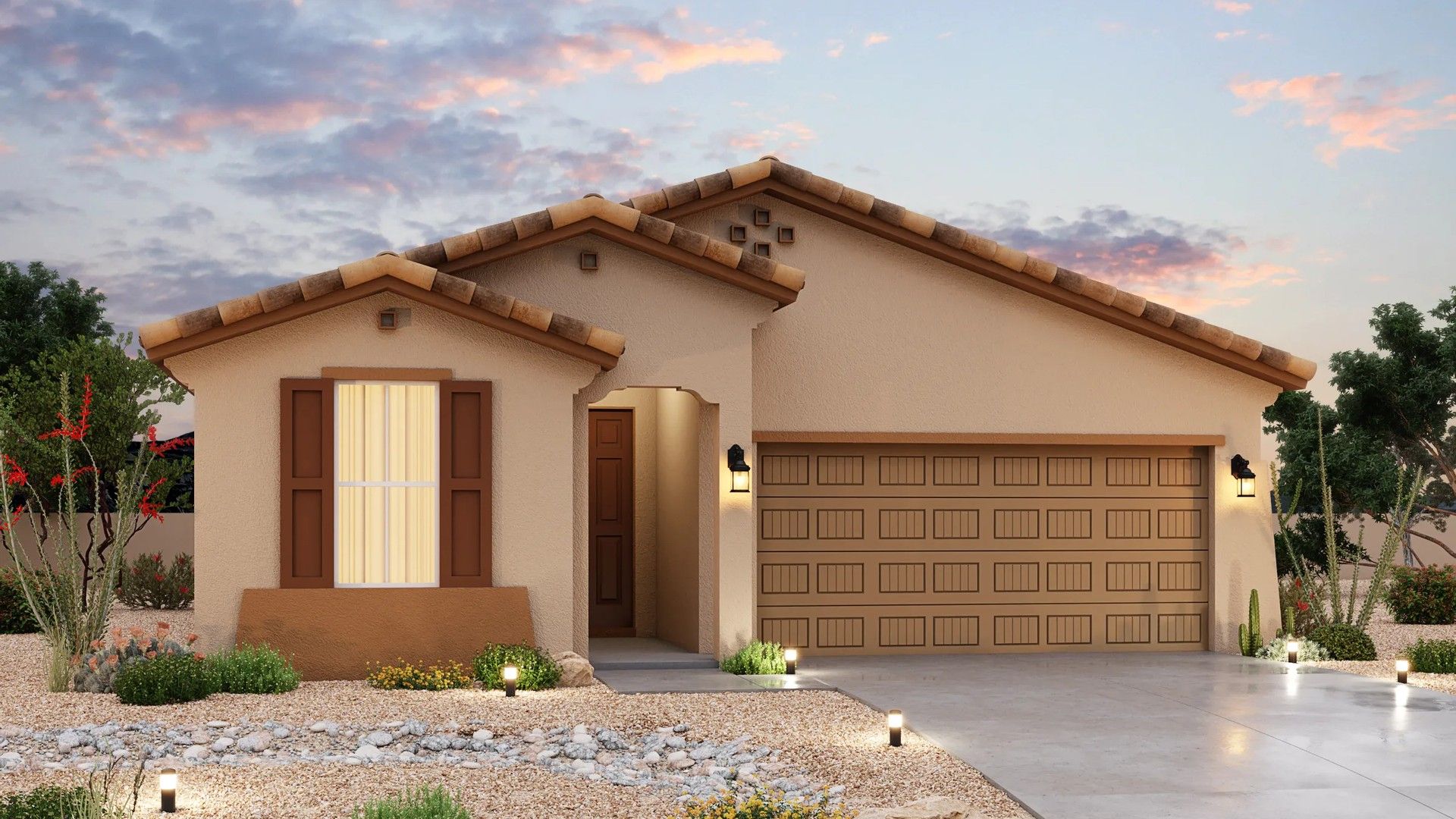 Bluebell - The Lakes at Rancho El Dorado: Maricopa, Arizona - DRB Homes