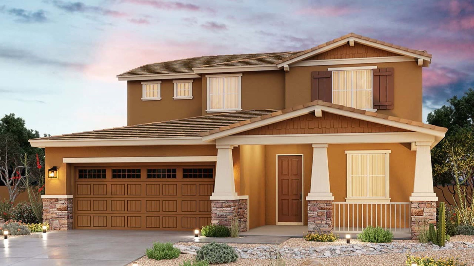 Parma - The Lakes at Rancho El Dorado: Maricopa, Arizona - DRB Homes