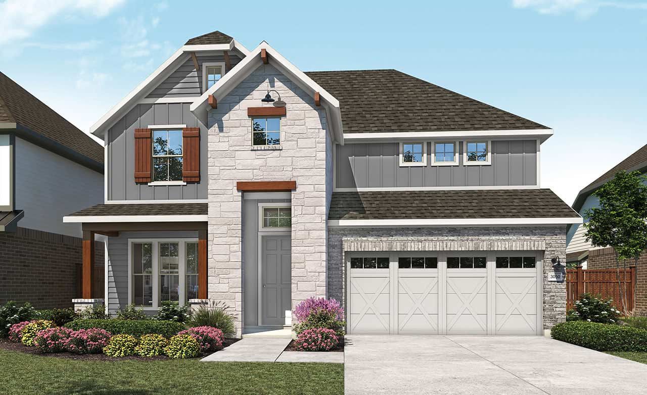 Rosewood - Green Oaks Preserve: Arlington, Texas - DRB Homes