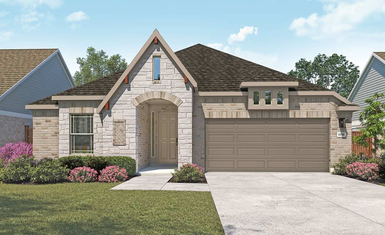 Oleander - Green Oaks Preserve: Arlington, Texas - DRB Homes
