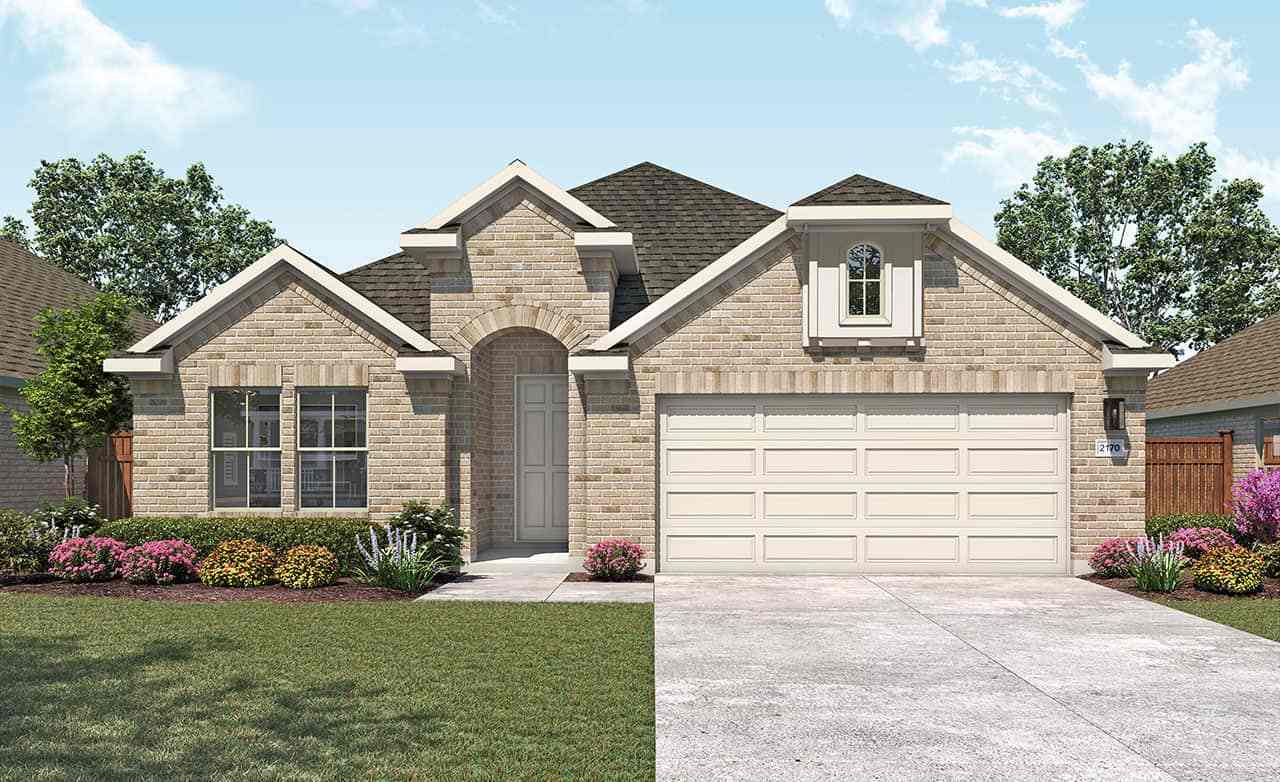 Juniper - Green Oaks Preserve: Arlington, Texas - DRB Homes