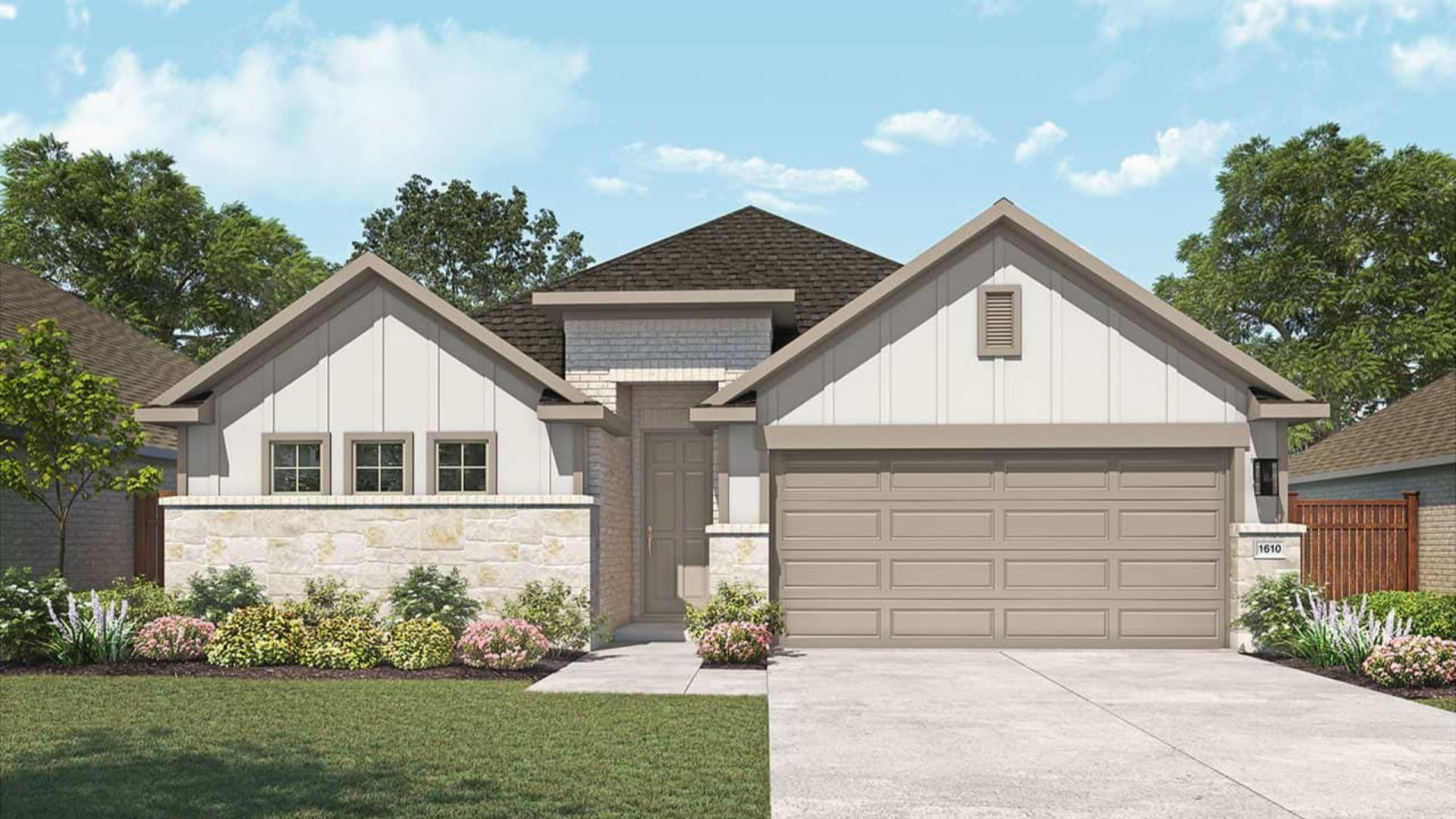 Beech - Brookewater: Rosenberg, Texas - DRB Homes