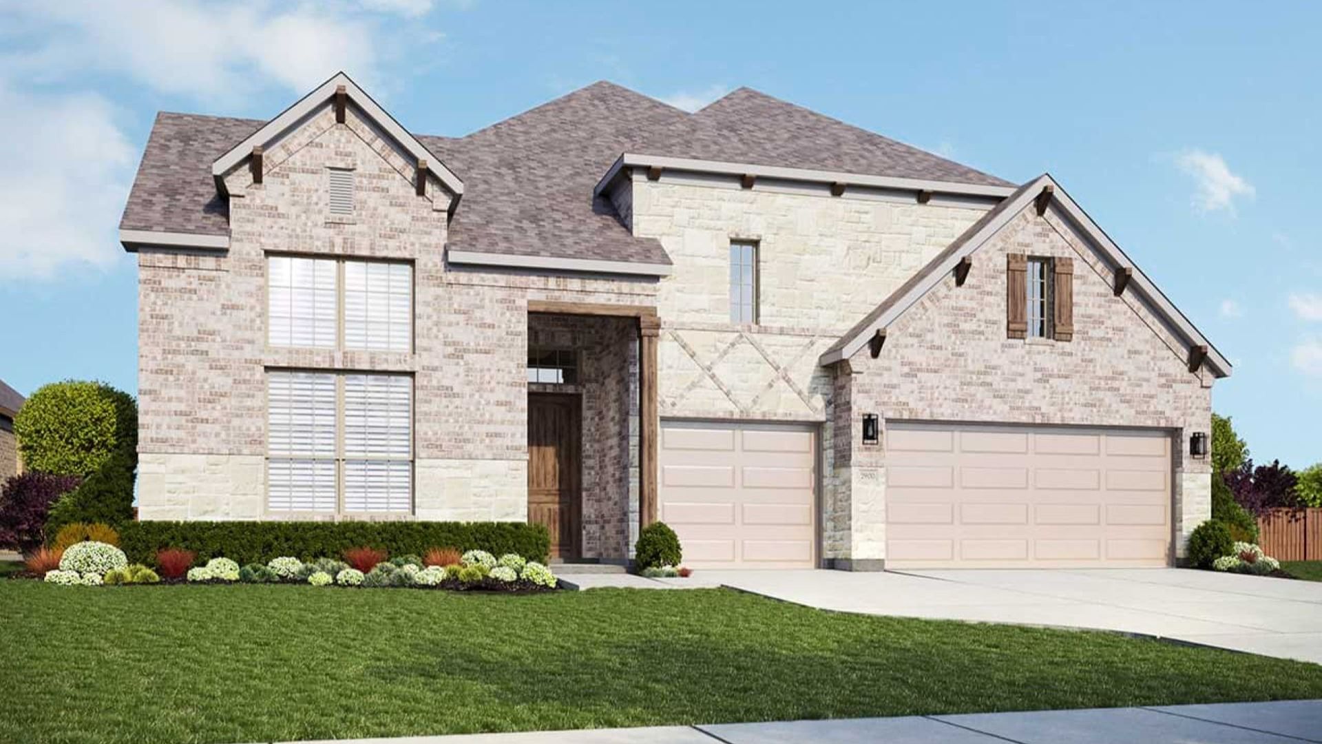 Villanova - Brookewater: Rosenberg, Texas - DRB Homes