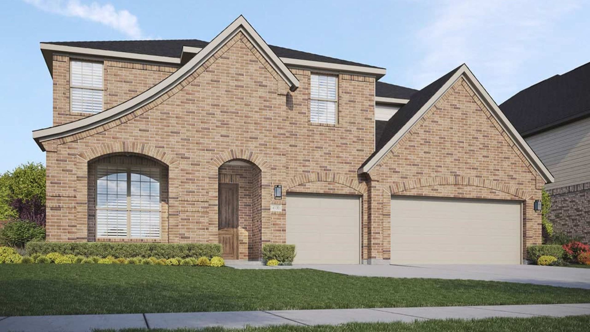 Cornell - Lakeshore Bluffs: Shady Shores, Texas - DRB Homes