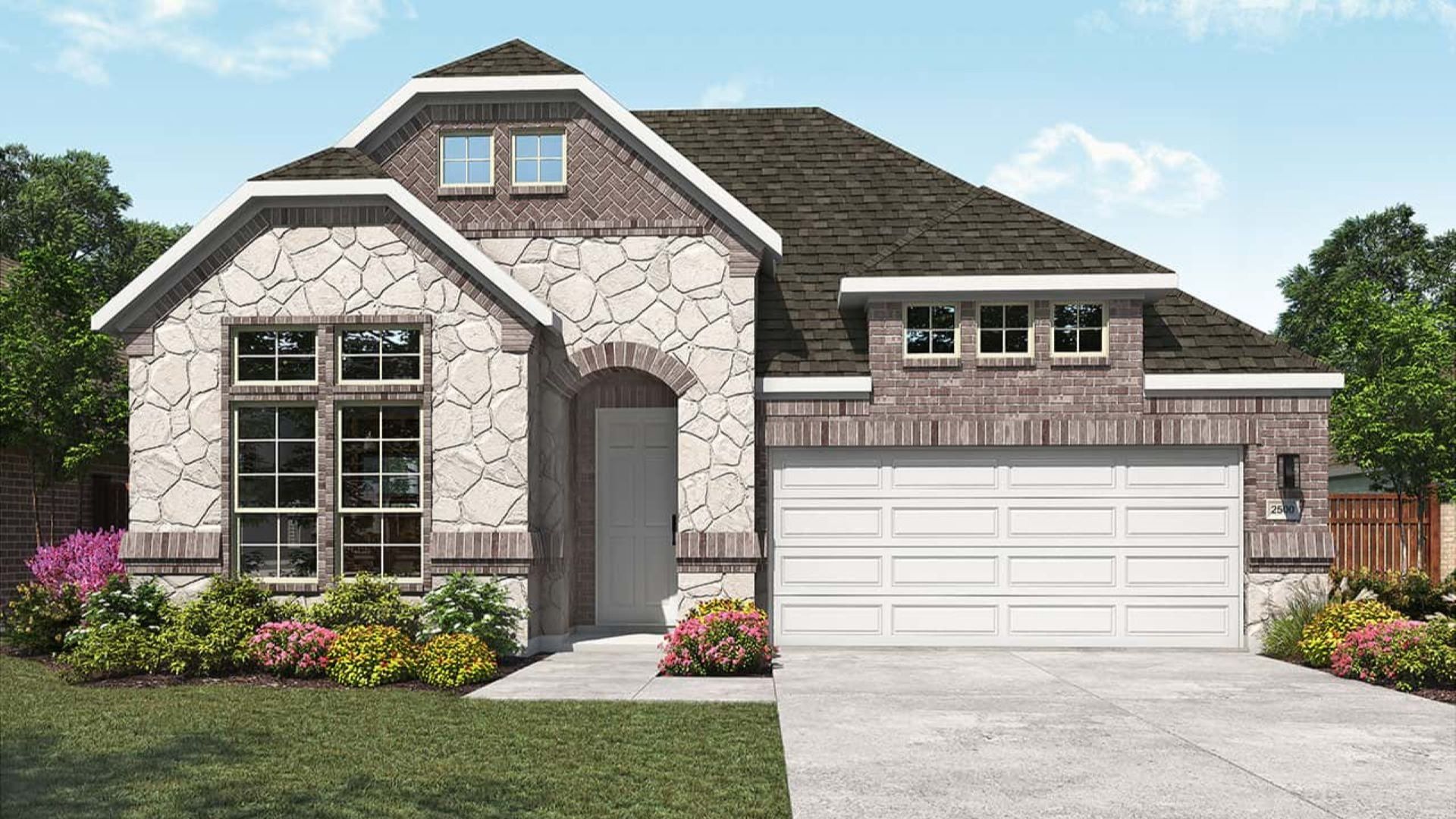 Willow - Oaks at San Gabriel: Georgetown, Texas - DRB Homes