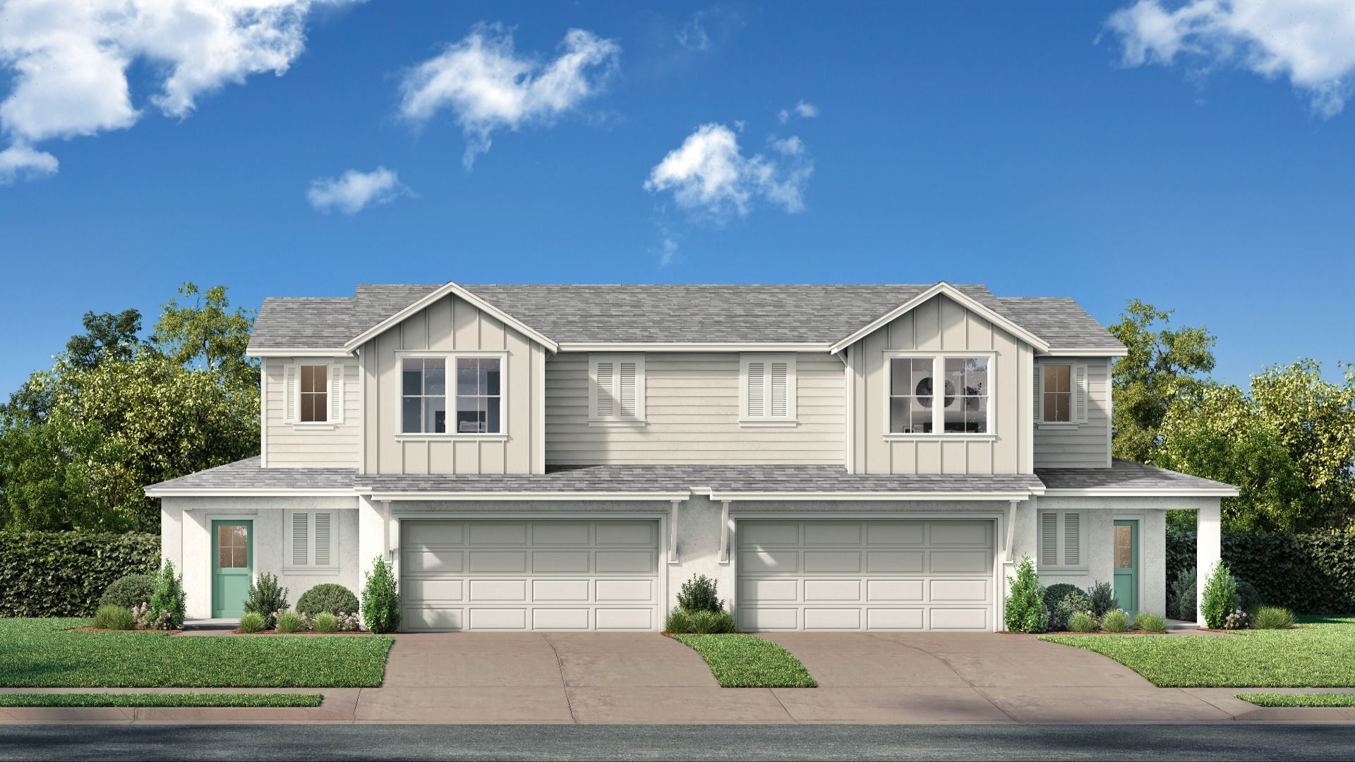 Monterey - End - Cyrene at Harmony: Saint Cloud, Florida - DRB Homes