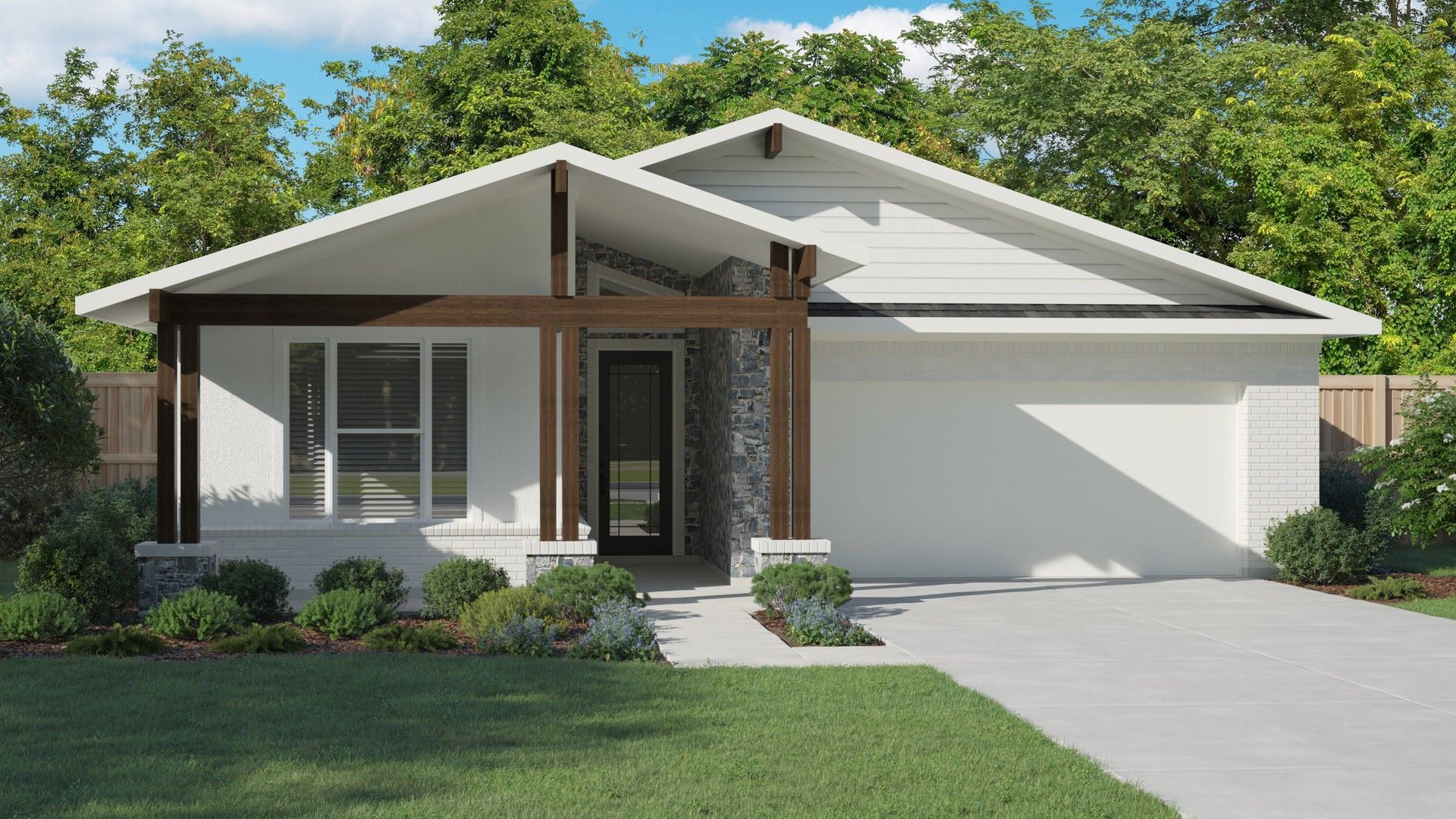 Mahogany - Preserve at Lakeside Meadows: Pflugerville, Texas - DRB Homes