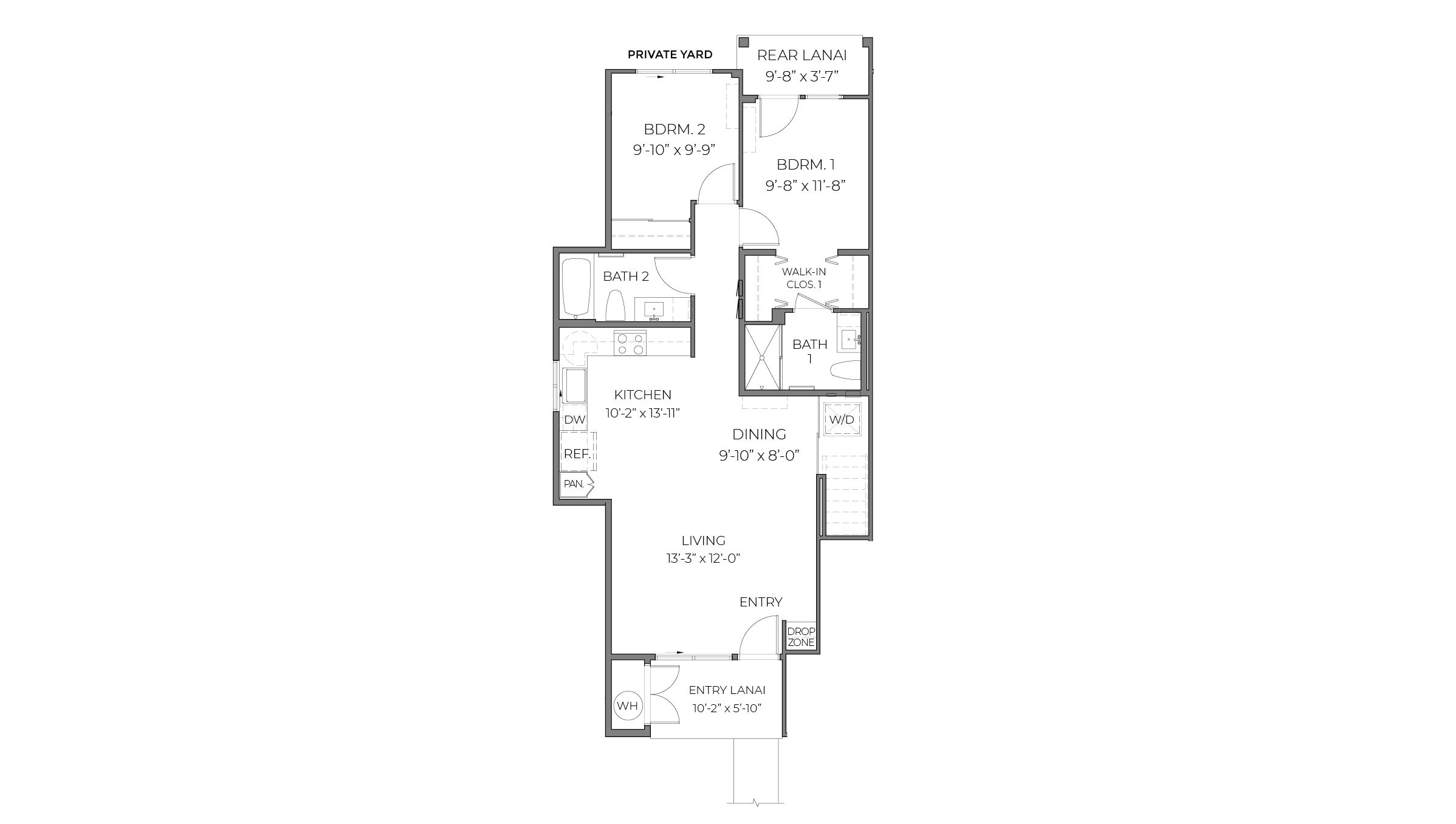 PLAN A104 - Alana at Ho'opili Pohaku Estates: Kapolei, Hawaii - D.R. Horton