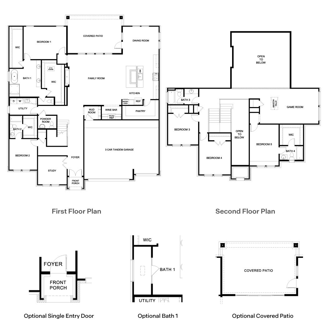 The Denison - Sola Vista at West Cypress Hills: Spicewood, Texas - D.R. Horton