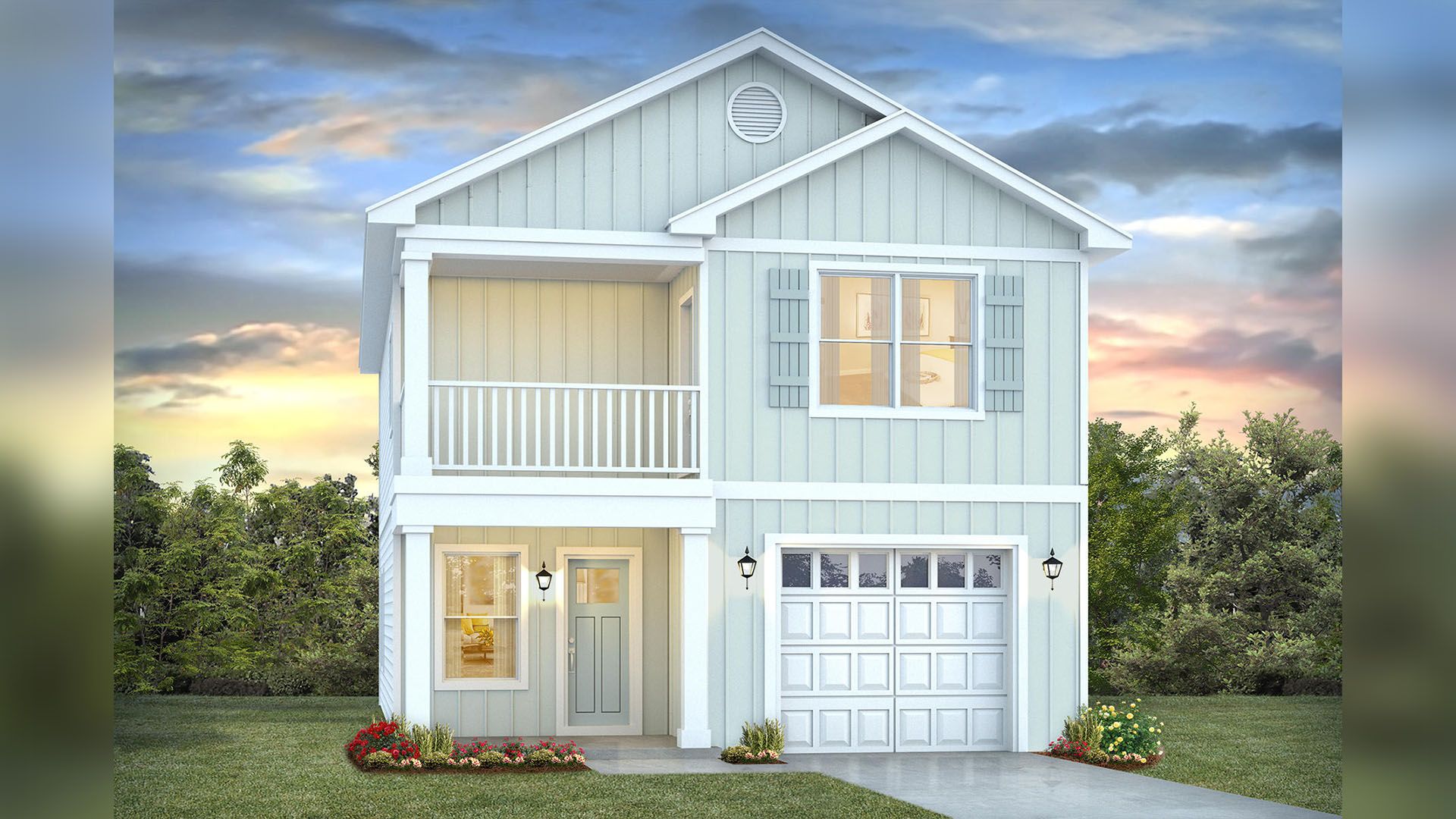 Colonial East por D.R. Horton en Panama City Florida