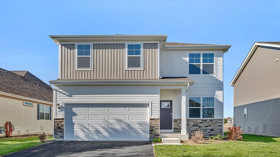 BELLAMY - Cambridge Lakes North Traditional Single Family: Pingree Grove, Illinois - D.R. Horton