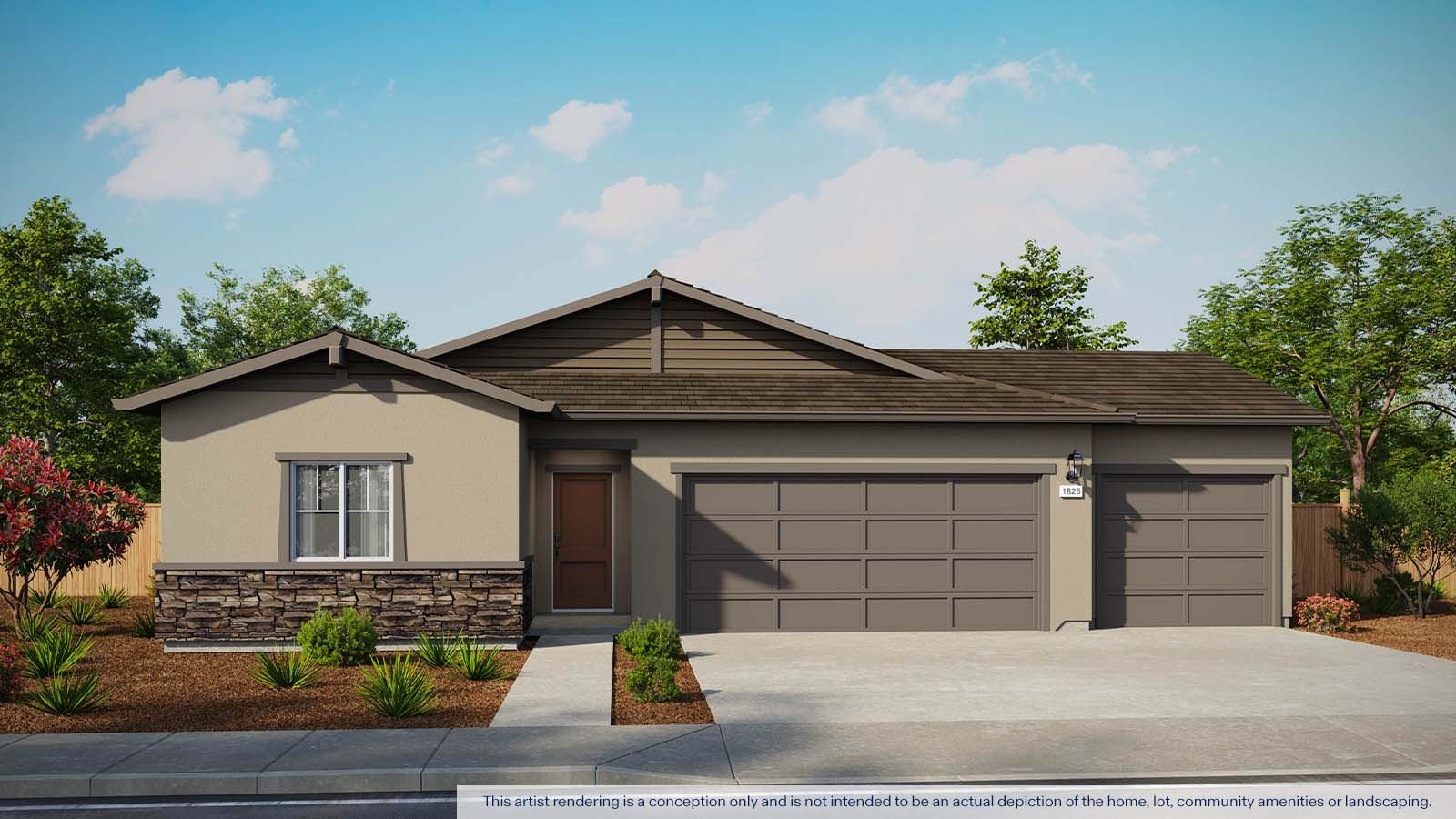 Plan 1825 - Harlen: Redding, California - D.R. Horton