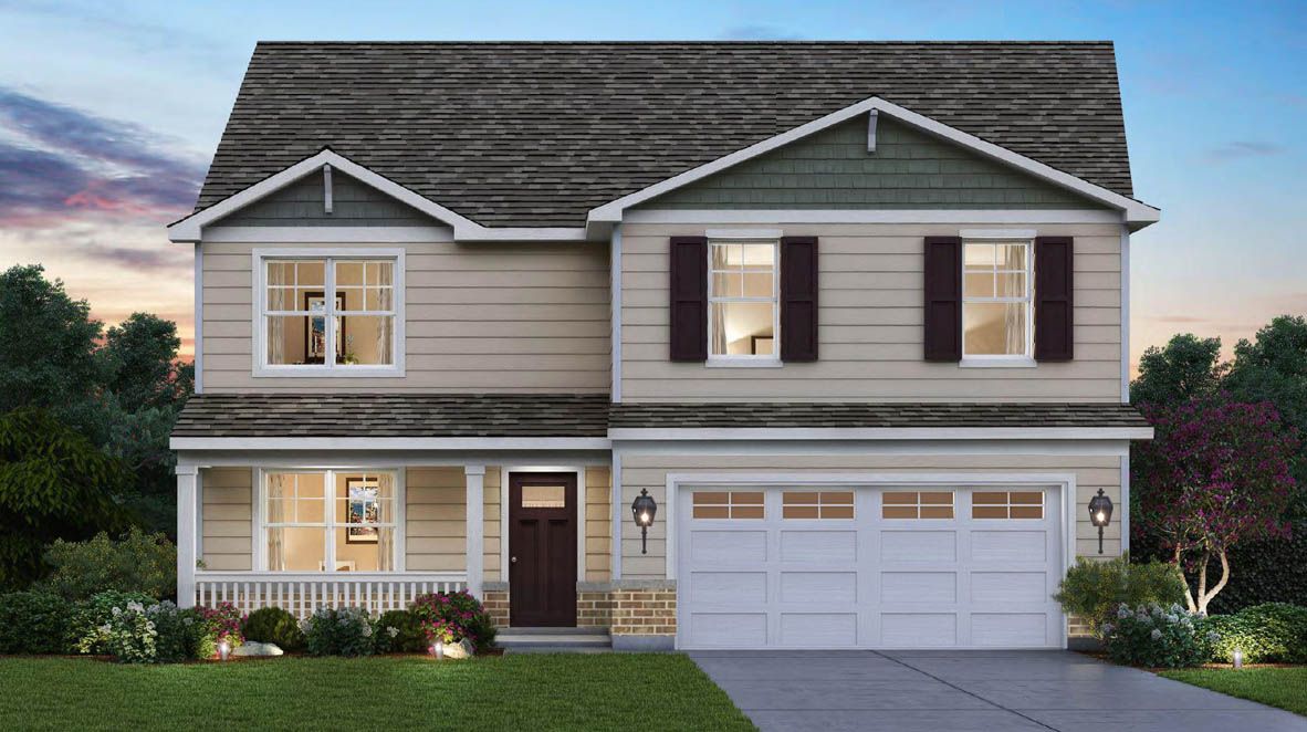 HENLEY - The Grasslands Traditional Single Family: Bartlett, Illinois - D.R. Horton