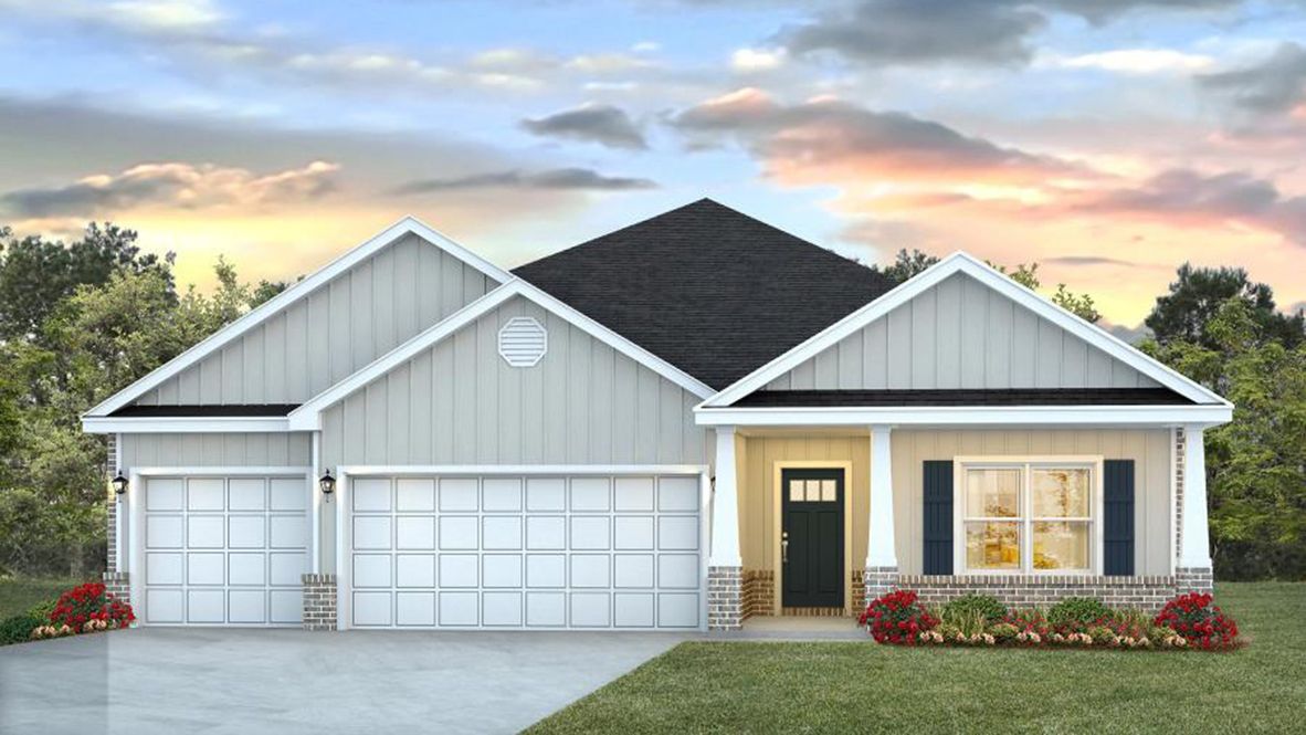 The Destin - Escambia County Spot Lots: Pensacola, Florida - D.R. Horton Basic