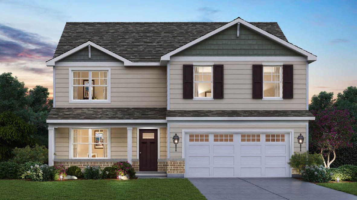 HENLEY - Greenbriar Traditional Single Family: Plainfield, Illinois - D.R. Horton