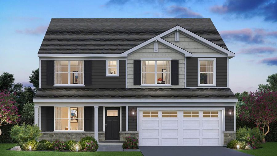 COVENTRY - Greenbriar Traditional Single Family: Plainfield, Illinois - D.R. Horton