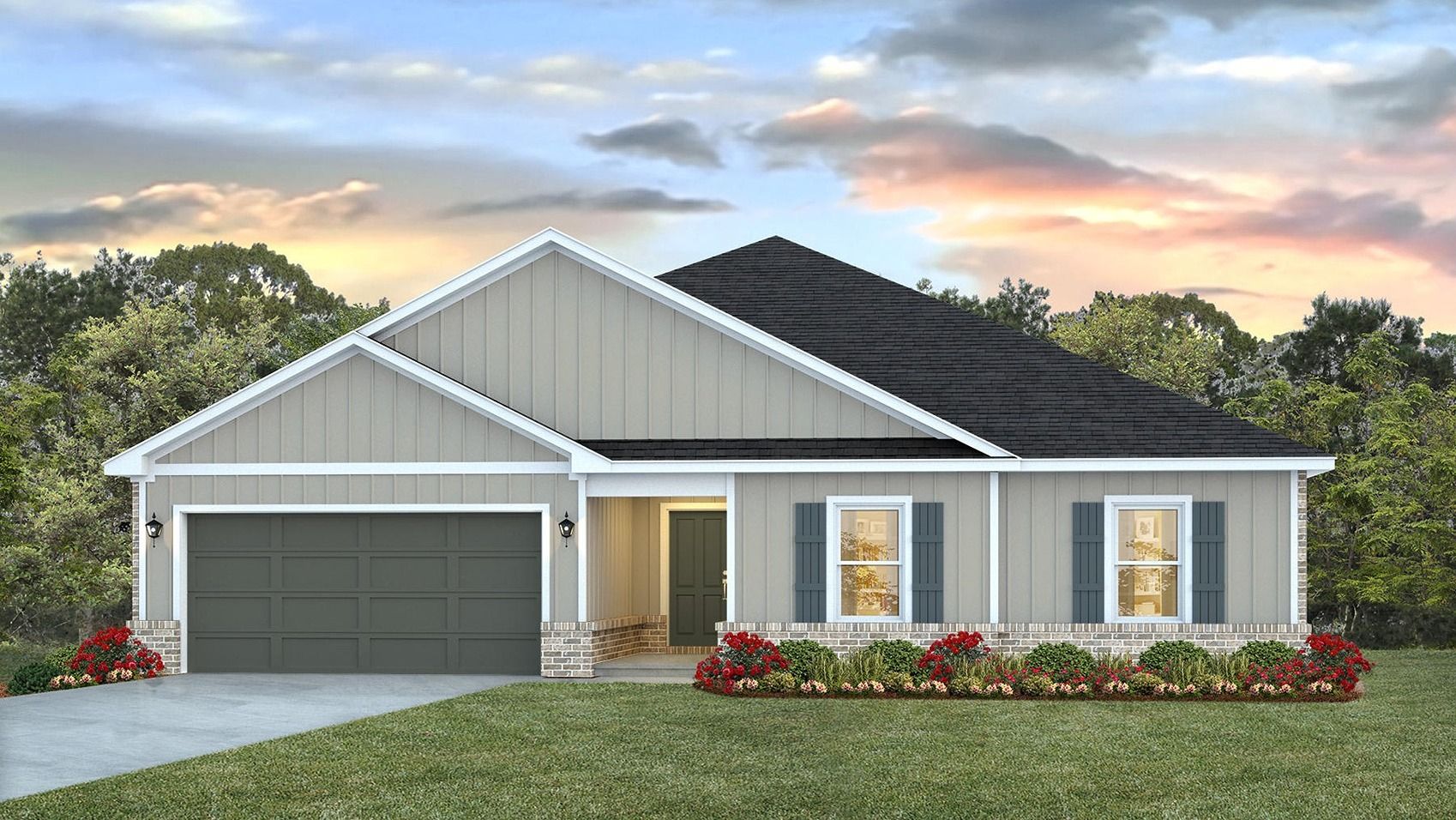 Tealwood Estates por D.R. Horton en Mobile Alabama