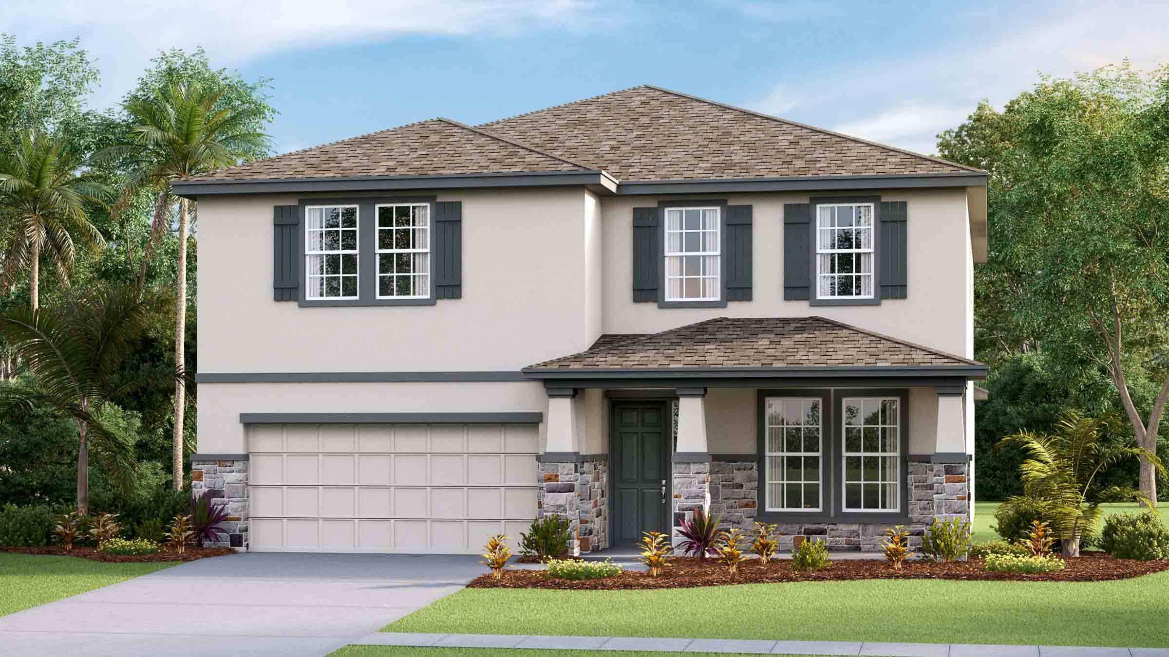 Ridge at Heath Brook por D.R. Horton en Ocala Florida
