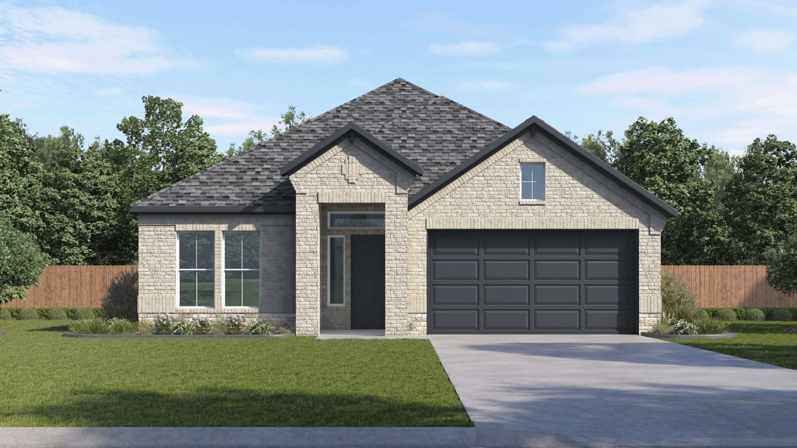 The Edinburg - The Enclave at Bar W Ranch: Leander, Texas - D.R. Horton