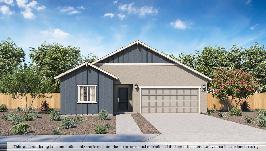 Plan 1501 - Lilac at Shastina Ranch: Redding, California - D.R. Horton