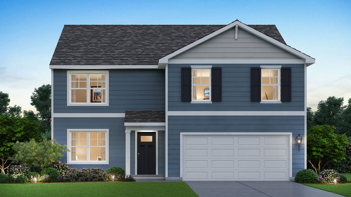 Schaefer Farm Ranch Townhomes por D.R. Horton en Racine Wisconsin
