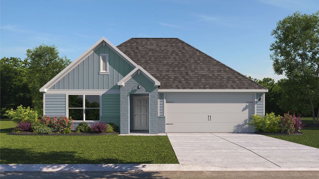 Park Meadows por D.R. Horton en Waco Texas