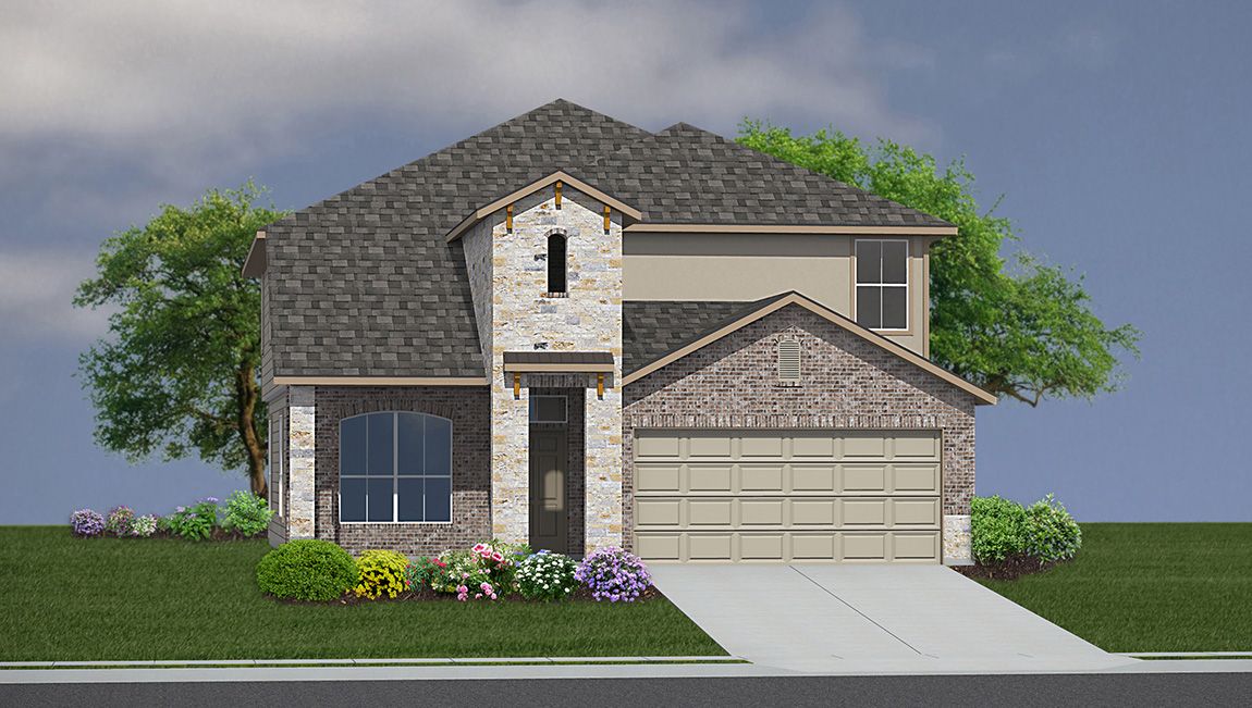 The Stallion - Riverstone at Westpointe: San Antonio, Texas - D.R. Horton