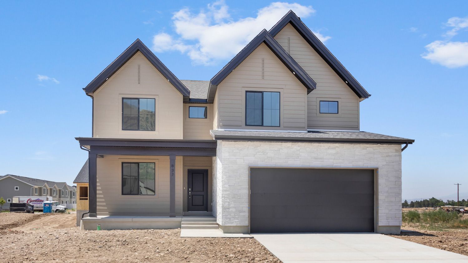 Gardner (slab) - West Meadows Estates: Perry, Utah - D.R. Horton