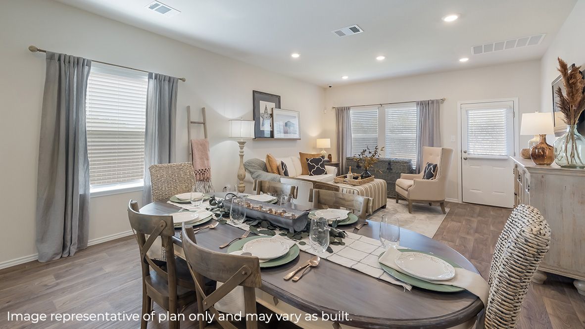 The Hanna - Saddle Ridge Estates: Lytle, Texas - D.R. Horton