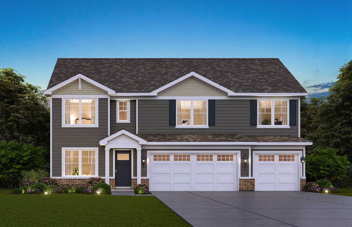 EMERSON - Greenbriar Traditional Single Family: Plainfield, Illinois - D.R. Horton