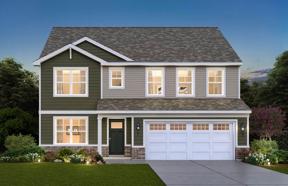 COVENTRY - Greenbriar Traditional Single Family: Plainfield, Illinois - D.R. Horton