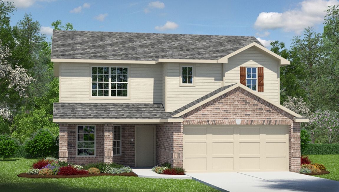 The Walsh - Stonehill: San Antonio, Texas - D.R. Horton