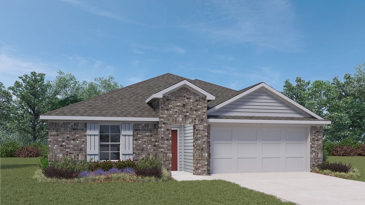 Texas Cali - The Villages at Schwertner Ranch: Jarrell, Texas - D.R. Horton