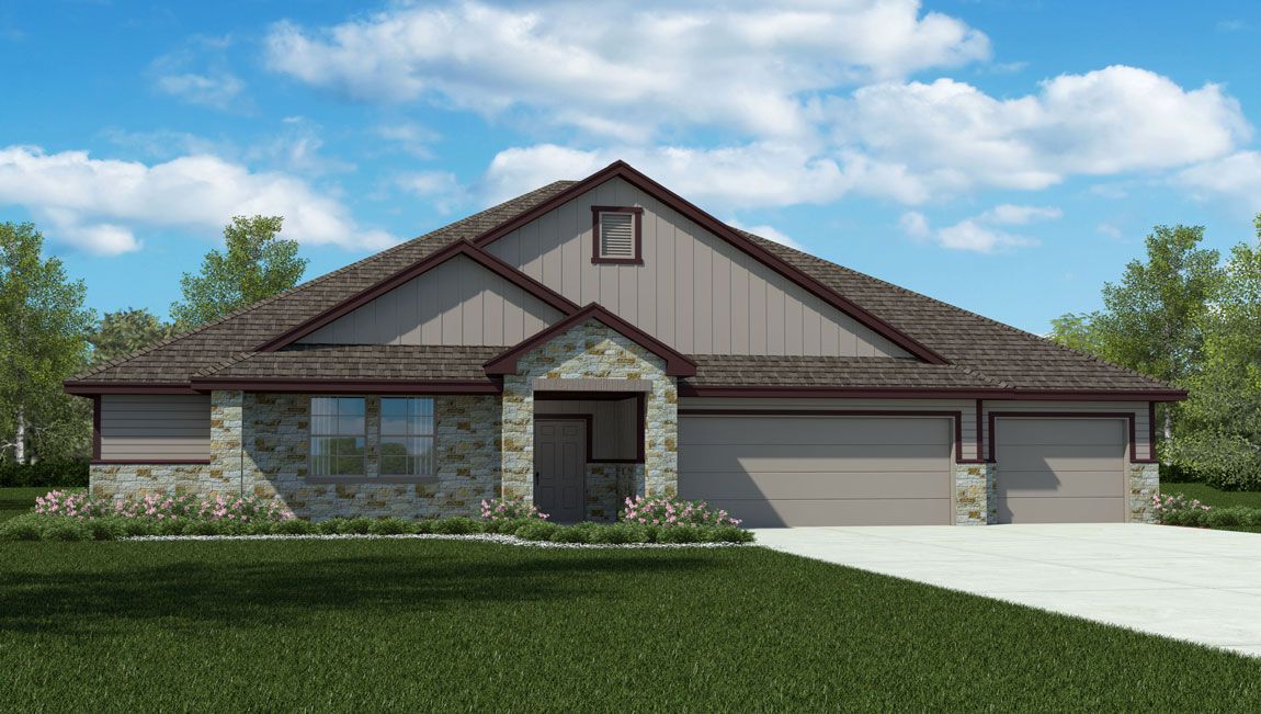 Village at Nolan Heights por D.R. Horton en Killeen Texas
