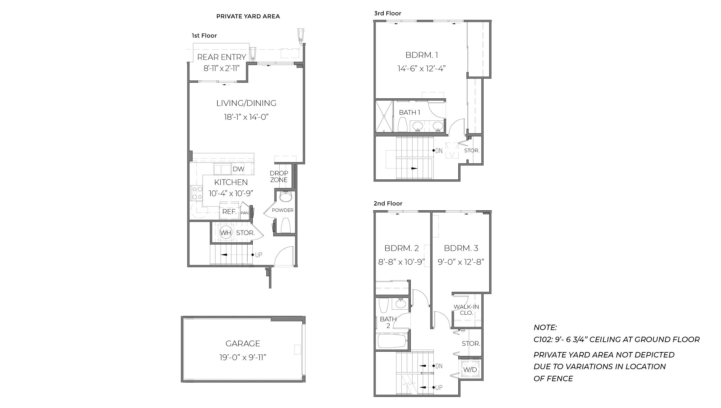 PLAN C102 - Kapili at Ho'opili Pohaku Estates: Kapolei, Hawaii - D.R. Horton